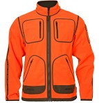 Härkila Kamko Blaze rev fleecetröja Orange  blaze/Willow green