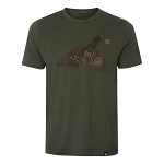 Härkila Topp kortärmad T-shirt Forest night grouse